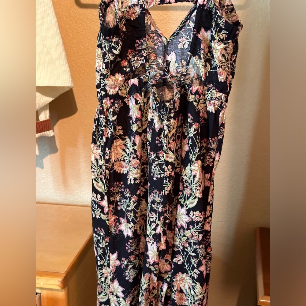 Free People Stand Out Printed Jumpsuit romper - Picture 7 of 8